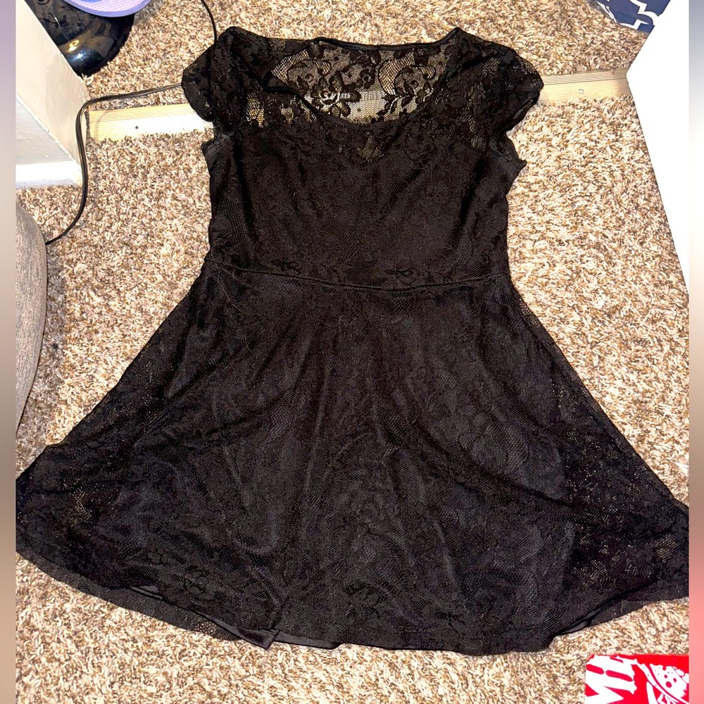 Black Lace Dress
